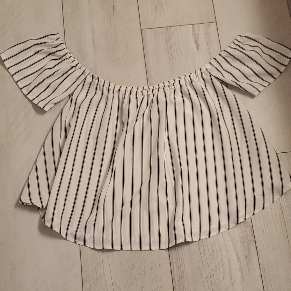 Brand new without tags off the shoulder top
